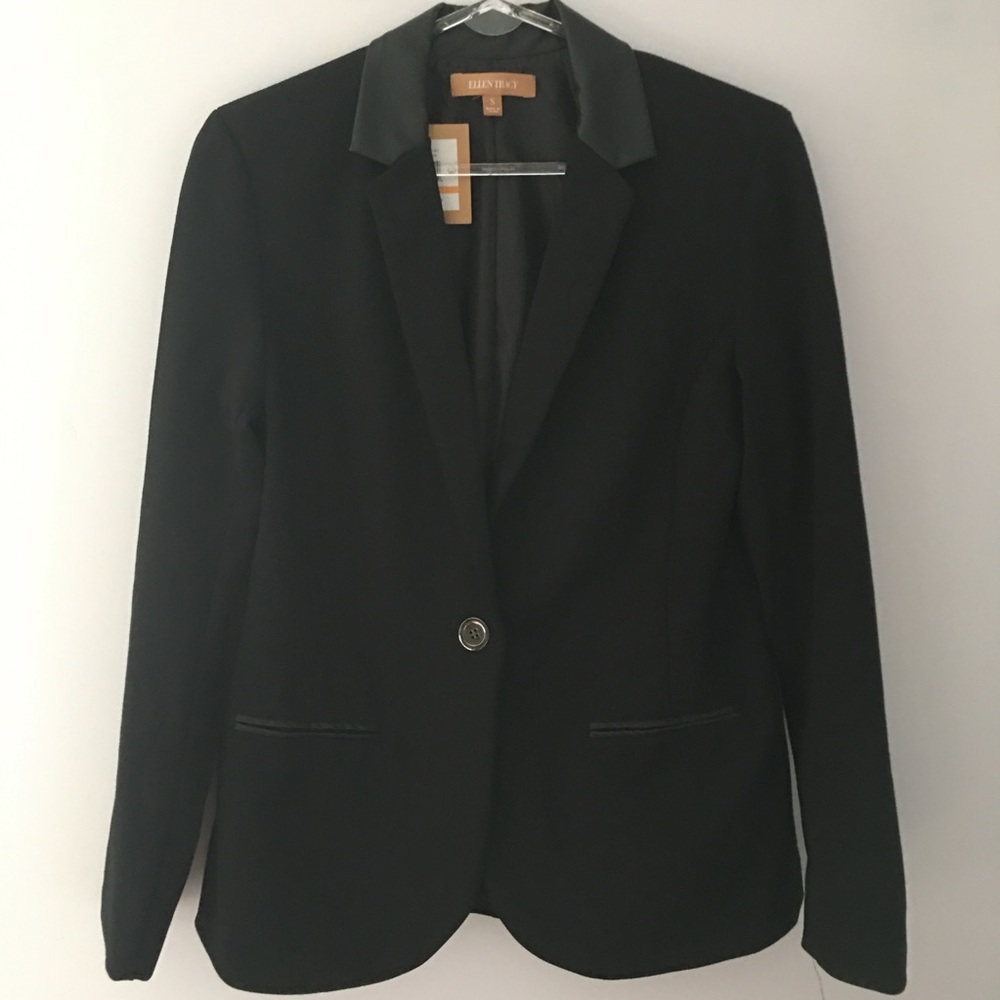 Ellen Tracy black blazer